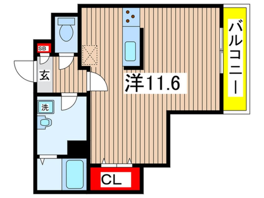 間取図 CENDRILLON　GOKISO