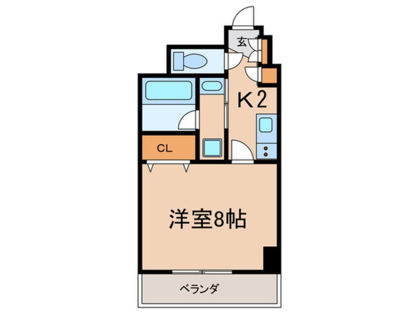 間取図 プルミエ志賀本通