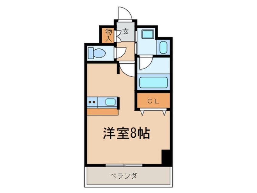 間取図 プルミエ志賀本通