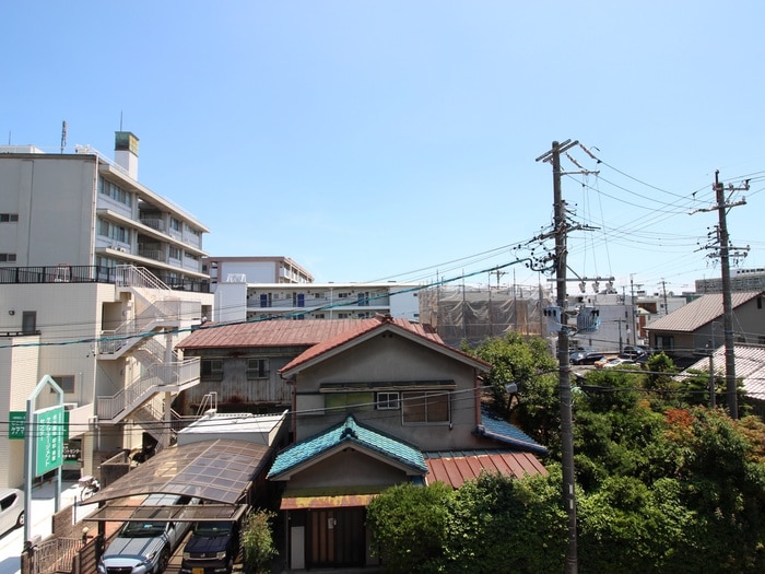 室内からの展望 黎明マンション