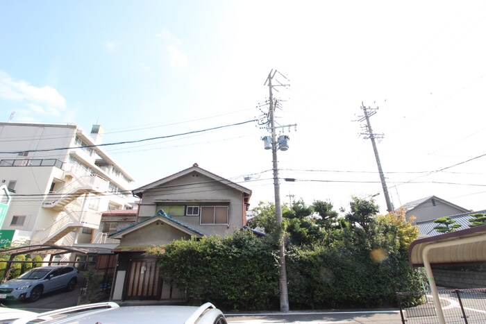 室内からの展望 黎明マンション