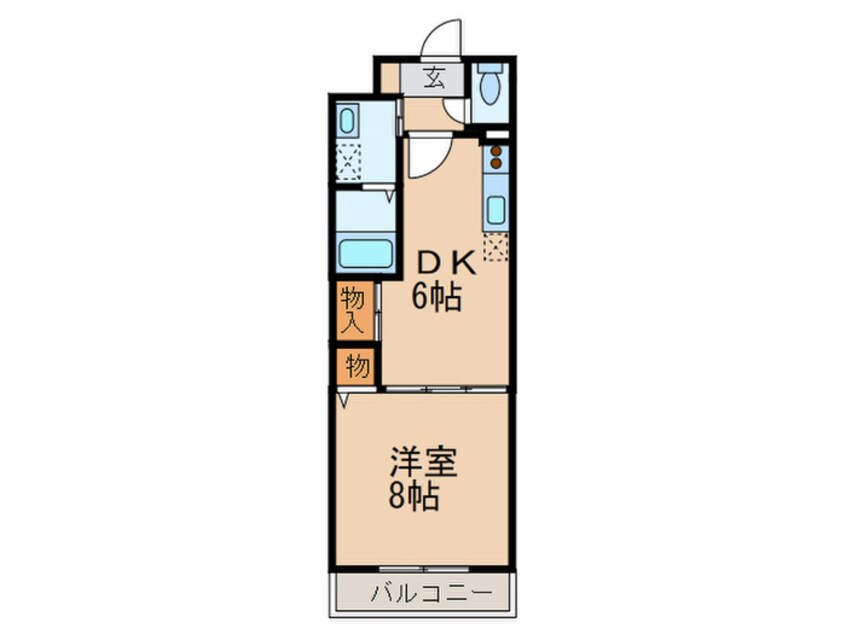 間取図 メゾン本山