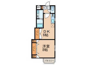 間取図 メゾン本山