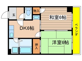 間取図 サングリーン新栄