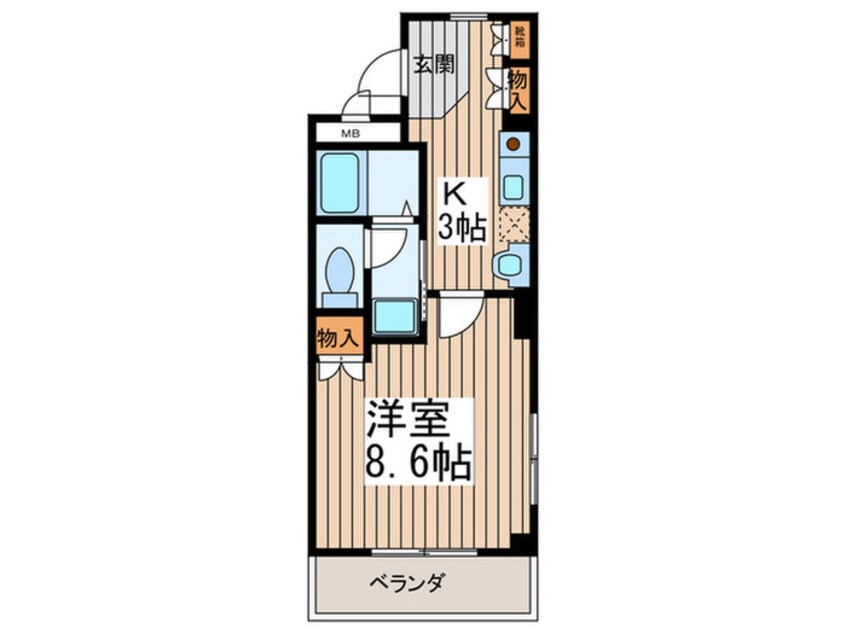 間取図 ル・パサ－ジュ