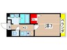 カ－サ吹上 1Kの間取り