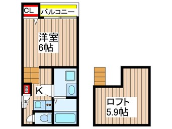 間取図 ハーモニーテラス西日置Ⅱ