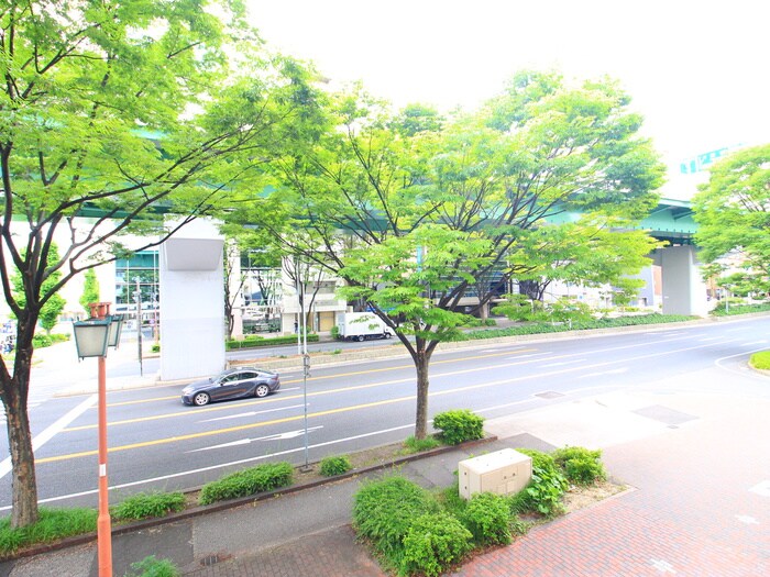 室内からの展望 リシュドール名駅南