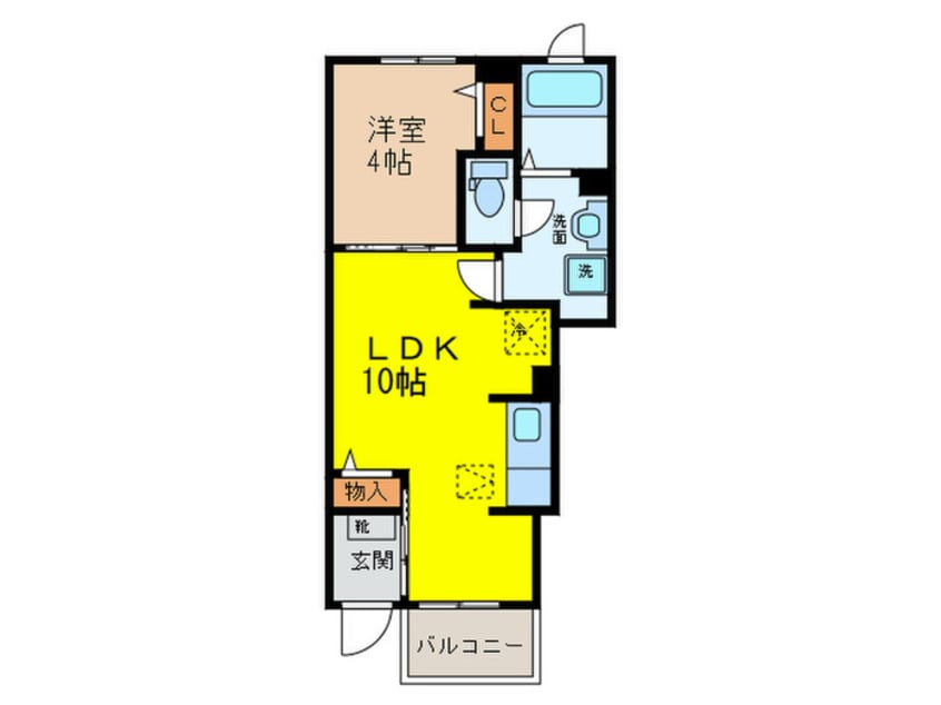 間取図 プリムローズゲート