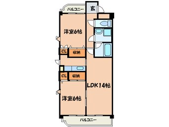 間取図 シ－クハイム