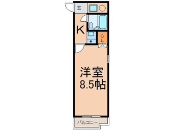 間取図 ニッシンハイツ千代田