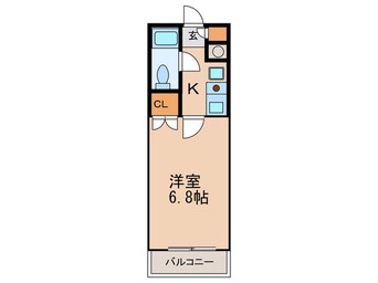 間取図 ニッシンハイツ千代田