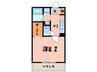 エミネンス 1Kの間取り