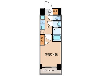 間取図 プレサンス今池駅前フェルディノ