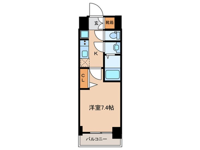 間取り図 プレサンス今池駅前フェルディノ