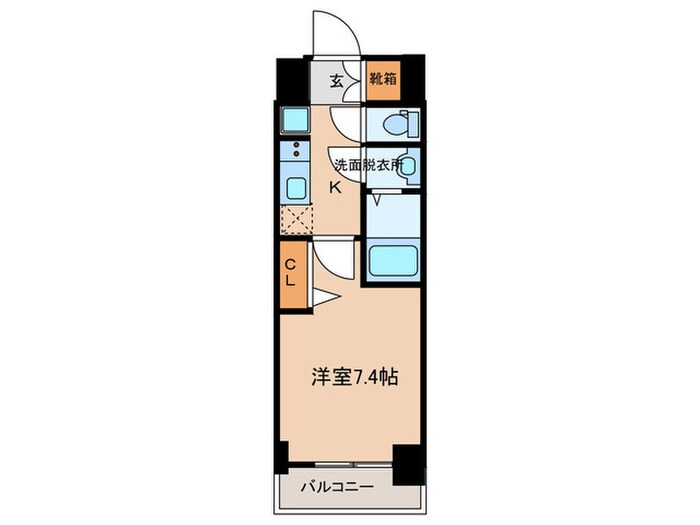 間取り図 プレサンス今池駅前フェルディノ
