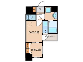 間取図 プレサンス今池駅前フェルディノ