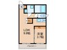 Ｎ－Ｈｉｌｌｓ扇町 1LDKの間取り