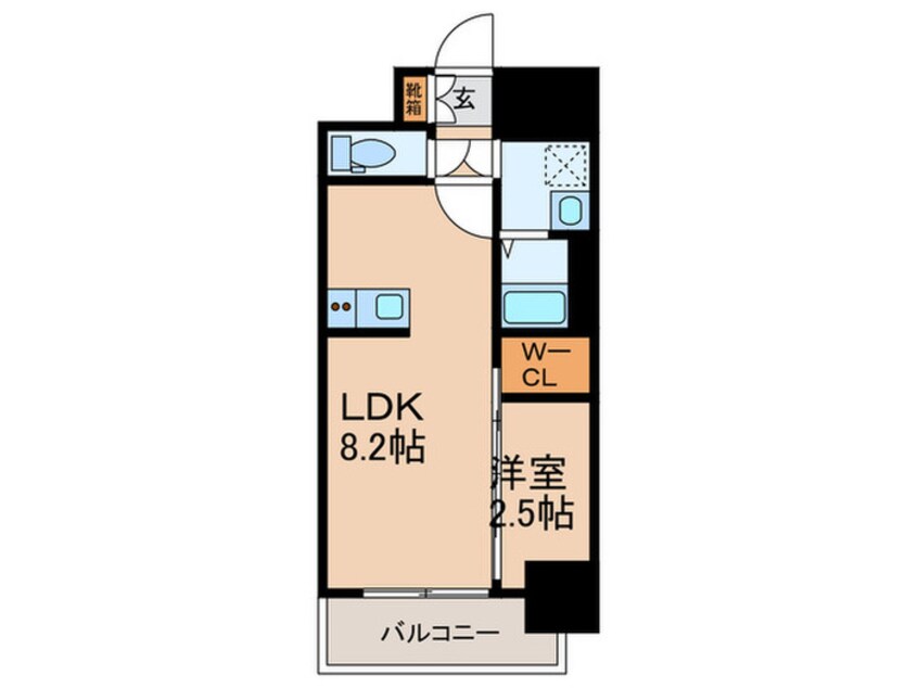 間取図 メイクスWアート金山ウエスト
