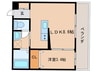 竜美丘Residence 1LDKの間取り