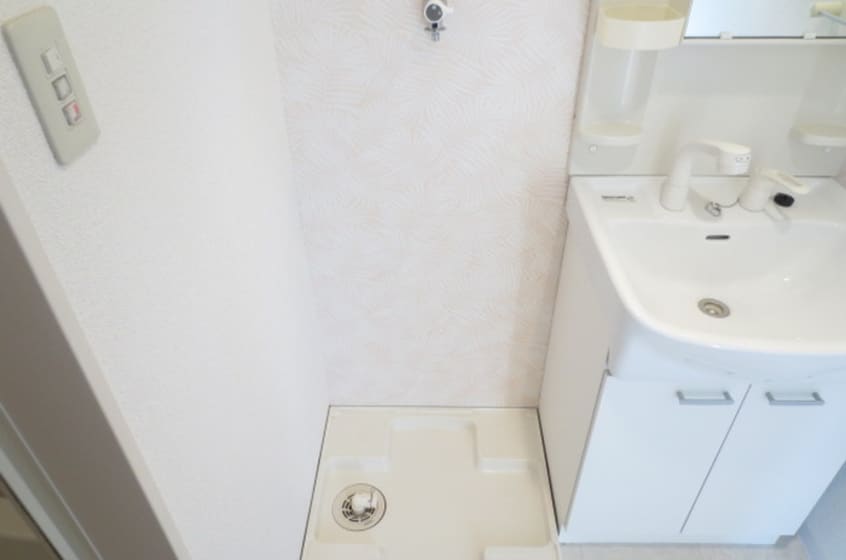 洗濯機置場 クレフラスト内田橋A棟