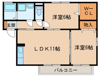 間取図 ヴェルドミールＡ棟