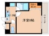 ＨＫマンション北沢　東棟 1Kの間取り