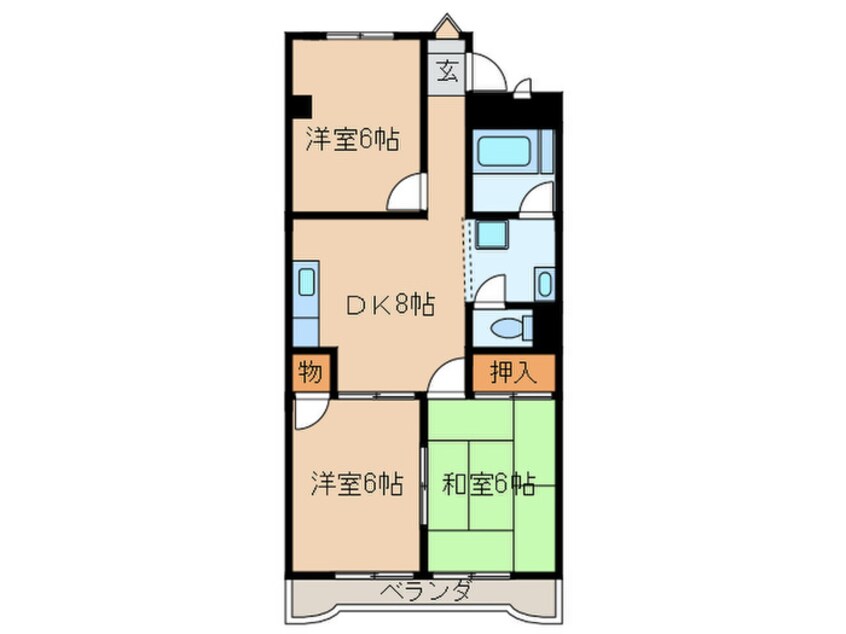 間取図 メゾン和幸