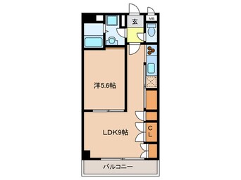 間取図 Studio DUO 1252