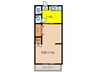 AKEBONO HOUSE 1Kの間取り