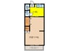 AKEBONO HOUSE 1Kの間取り