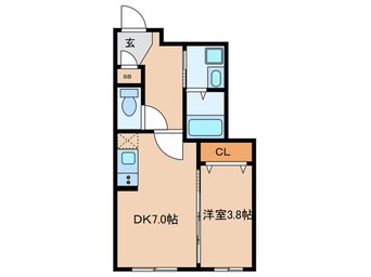 間取図 リーデンス名古屋駅西