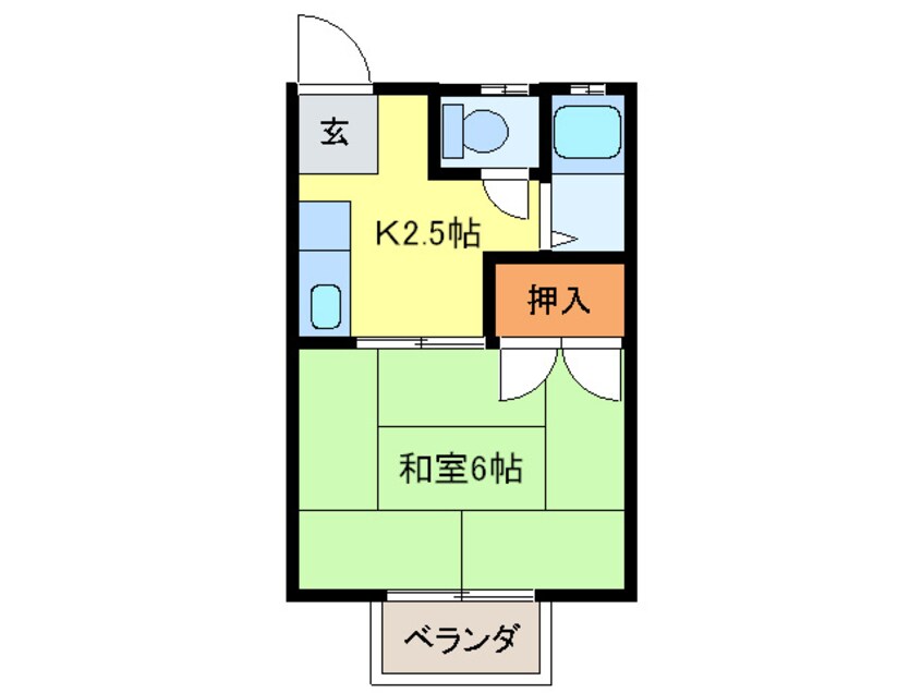 間取図 ロイヤル　足立