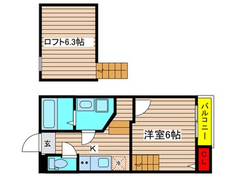 間取図 Creo六番町弐番館