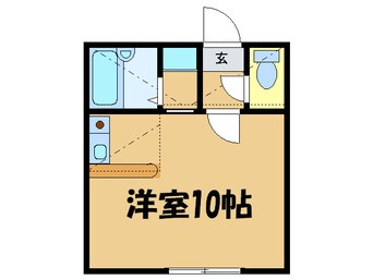 間取図 ル－トヒルⅤ