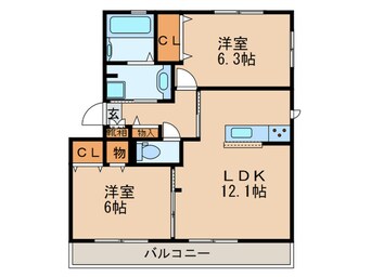 間取図 プランドール