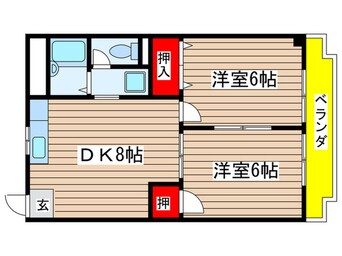 間取図 ハイシティー第一砦