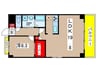 Ｌａ　Ｃａｓａ　Ａｌｂａ 1LDKの間取り