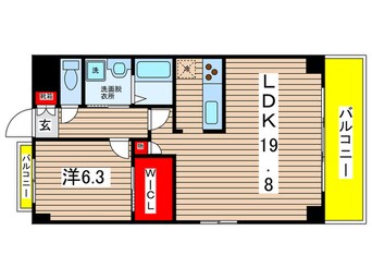 間取図 Ｌａ　Ｃａｓａ　Ａｌｂａ