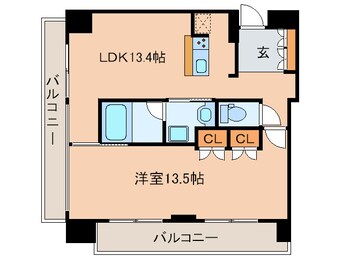 間取図 ア－デン泉プレミア