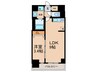 ﾌﾟﾚｻﾝｽ名駅南ｴﾃﾞｨﾌｨｽ(705) 1LDKの間取り
