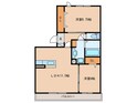 サンライズ末広の間取図