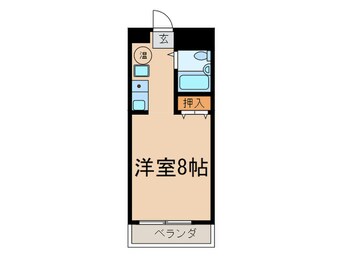 間取図 ファ－スト尼ヶ坂