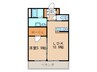 翠城Ⅳ 1LDKの間取り