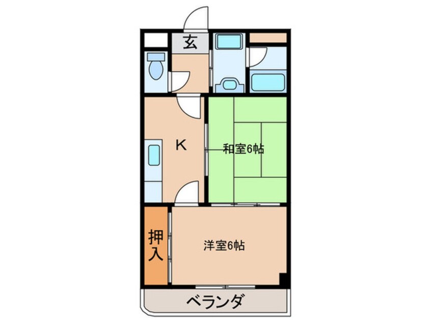 間取図 フォンテ名昭