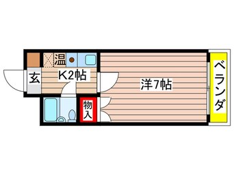 間取図 アーク２１ビル