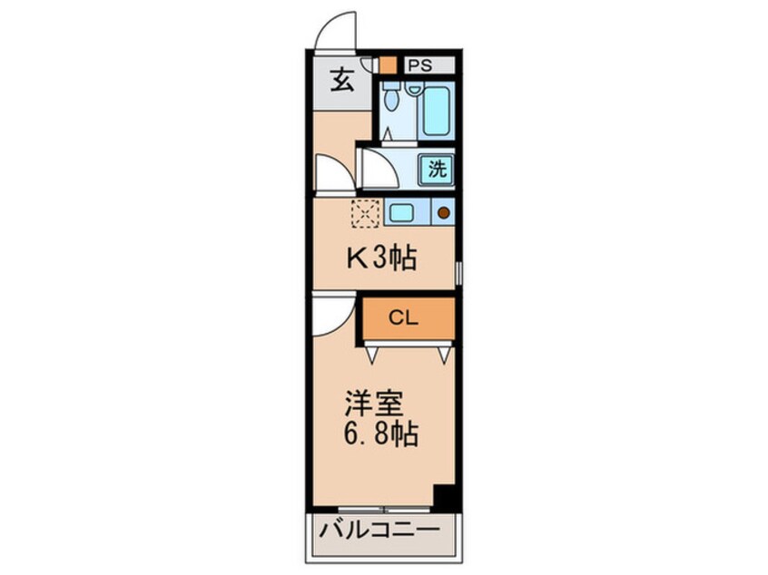 間取図 コ－ポエクレシア