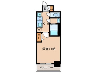 間取図 ﾌﾟﾚｻﾝｽ名駅南ｴﾃﾞｨﾌｨｽ(810)