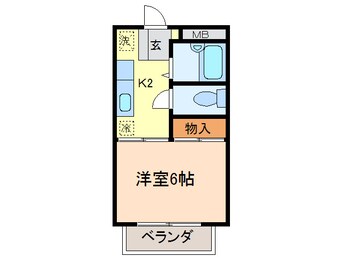 間取図 ジュネス金山