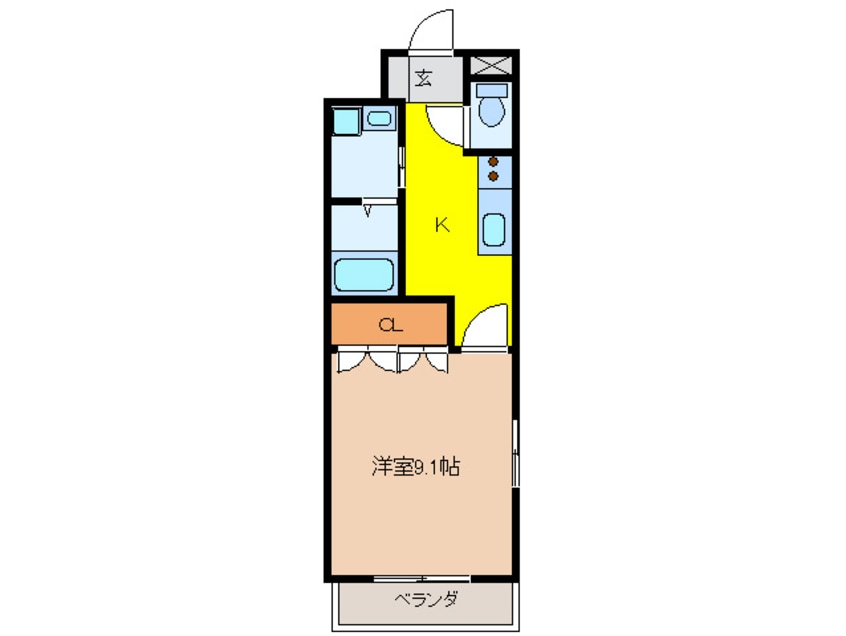 間取図 サンモネット